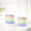 Buy Personalized Rainbow Coffee Mug - Set Of 2