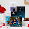 Personalized Sensory Charm 50 Ml Azure Perfume Anniversary Hamper