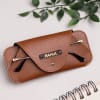 Gift Personalized Signature Sunglasses Case - Tan