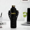 Buy Personalized Sleek Matte Black Bottle