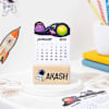 Personalized Space Theme Calendar Online