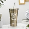 Gift Personalized Sun-Kissed Serenity Golden Tumbler