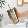Personalized Sun-Kissed Serenity Golden Tumbler Online