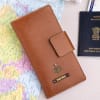 Personalized Voyager's Companion Wallet - Tan Online