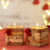 Personalized Wooden Block Candles Online