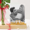 Gift Personalized You And Me Anniversary Photo Stand