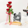 Shop Personalized You And Me Anniversary Photo Stand