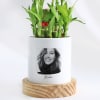 Buy Photographic Memories - 2-Layer Bamboo Plant With Pot - Personalized