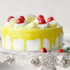 Gift Pineapple Cake with Cherry Toppings (Half Kg)