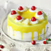 Pineapple Cake with Cherry Toppings (Half Kg) Online