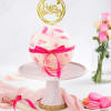 Pink Chocolate Pinata Ball Cake for Birthday (1 Kg) Online