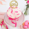 Buy Pink Chocolate Pinata Ball Cake for Birthday (750 Grams)
