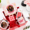 Pink Delight Personalized Birthday Hamper Online