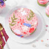 Buy Pink Floral Delight Cake