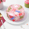 Pink Floral Delight Cake Online