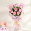 Pink Paradise Roses Bouquet Online