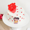 Shop Playful Love Semi-Fondant Cake (600 Gm)