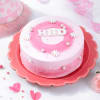 Pretty in Pink Birthday Cake Online