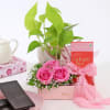 Gift Prosper Pink Floral Hamper