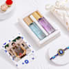Protective Charm Personalized Rakhi Hamper