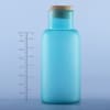 Shop Quirky Personalized Frosted Glass Bottle - Blue
