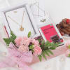 Gift Radiant Blush Hamper For Her