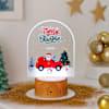 Buy Radiant Personalized Merry Christmas LED Lamp - Brown Base