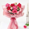 Gift Radiant Pink Blossoms Bouquet