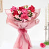 Radiant Pink Blossoms Bouquet Online