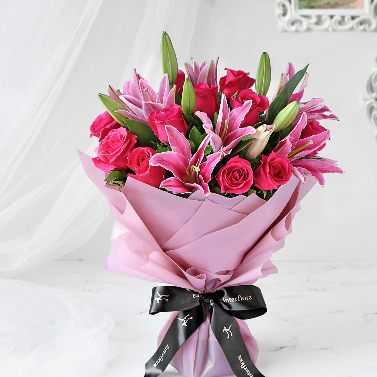 Radiant Pink Hand Tied