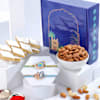 Regal Peacock Rakhi Treat Hamper