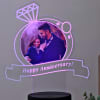 Shop Ring Of Radiance LED Lamp - Personalized - Anniversary