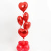 Romantic Love Burst - Balloon Arrangement Online