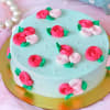 Roses & Pearls Chocolate Cake (Half Kg) Online