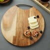 Gift Round Wooden Chopping Board/ Serving Platter