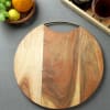 Buy Round Wooden Chopping Board/ Serving Platter