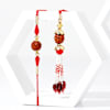Sacred Rudraksh Bhaiya Bhabhi Rakhi