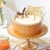 Gift Salted Caramel Birthday Cake (500 gm)