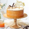 Salted Caramel Drizzle Anniversary Cake (500 gm) Online