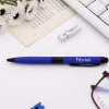 Gift Sapphire Scribble - Personalized Twist Ballpoint Pen