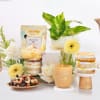 Gift Serene Glow And Blossoms Hamper