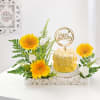 Gift Serene Sunshine Birthday Arrangement