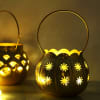 Gift Set Of  2 Hanging Led Lamps