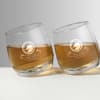 Set of 2 Personalized Ocean Rotating Whiskey Glasses