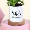 Buy She Is Unstoppable Jade Plant