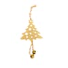 Shop Shimmering Golden Christmas Tree Ornaments - Set Of 4