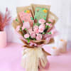 Gift Soft Pink Blushes With Chocolates