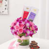 Gift Splendid Floral And Chocolate Combo