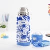 Buy Stitch And Lilo - Vaccum Bottle - Personalized - Blue