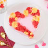 Gift Sunset Heart Cream Cake